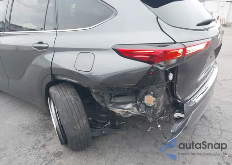 2023 Toyota Highlander Hybrid Platinum z USA, uszkodzony, nr VIN 5TDEBRCH4PS120610